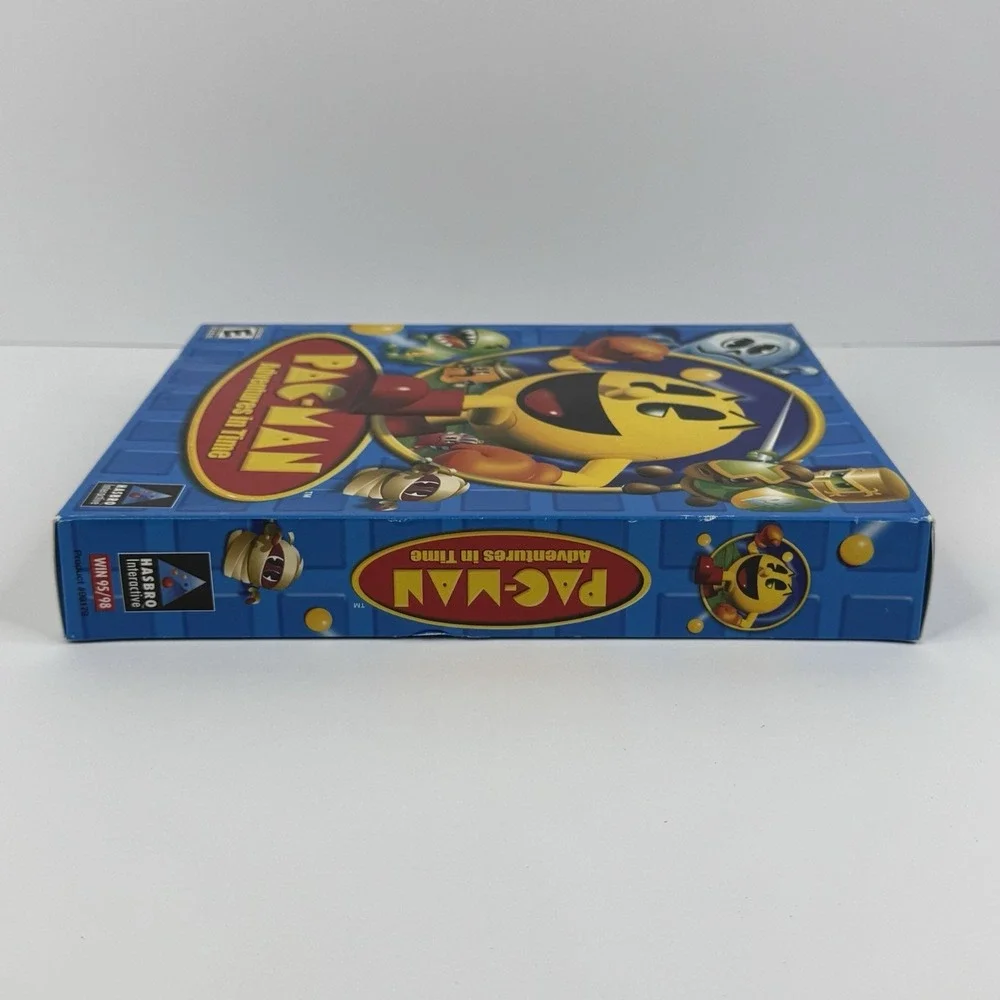 VTG Pac-Man Adventures in Time Big Box PC Game Hasbro Brand New Sealed